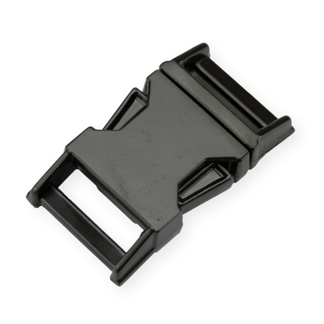 Пряжка-фастекс ЧОРНИЙ ГРАФІТ 20х47 мм типS